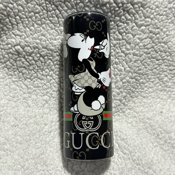 Custom Made Other - Black Graphic Print 20 OZ Skinny Tumbler